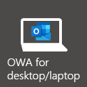 OWA for desktop/laptop